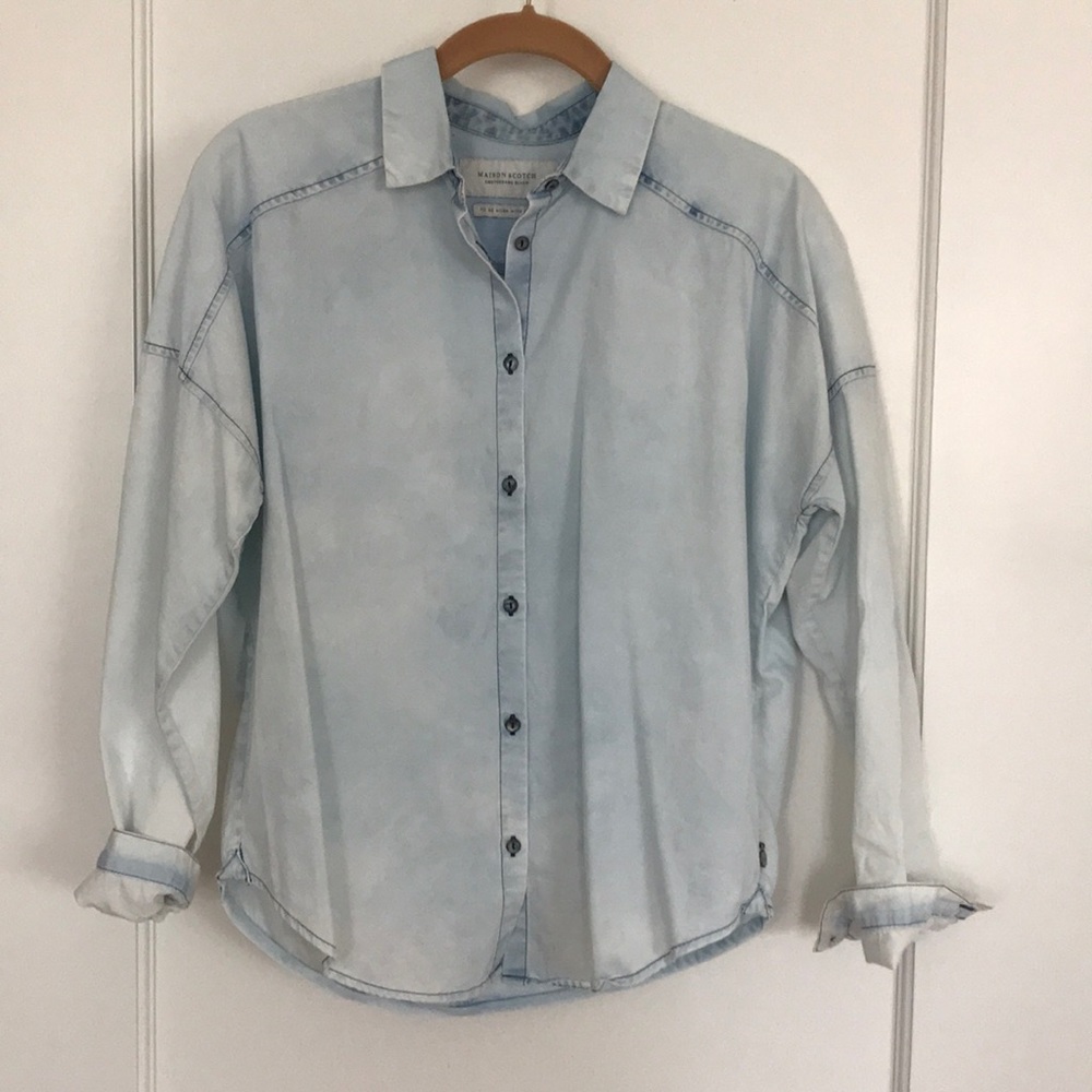 Maison Scotch Button Down Top